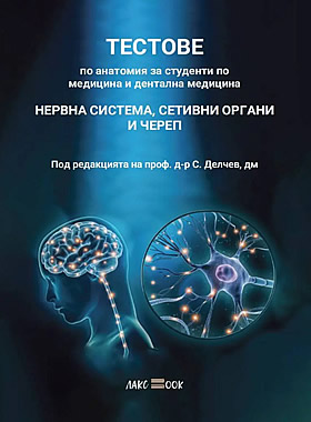Тестове по анатомия - нервна система, сетивни органи и череп