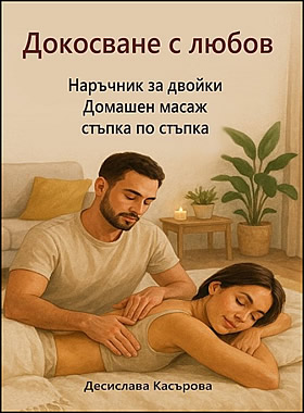 ДОКОСВАНЕ С ЛЮБОВ: НАРЪЧНИК ЗА ДВОЙКИ - Домашен масаж стъпка по стъпка